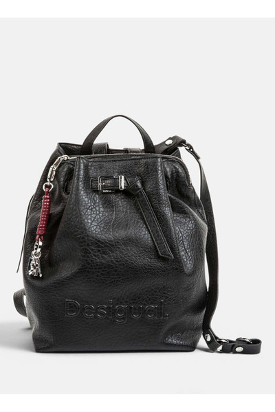 Desigual Siyah Kadın Sırt Çantası 26WAKP05