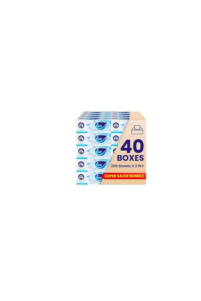 FINE Facial Classic Tissue 200 x 2 Ply 8 x 5 Pcs