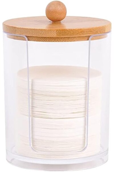 GENERAL Espresso Paper Filter Holder with Lid Acrylic Coffee Filter Dispenser...