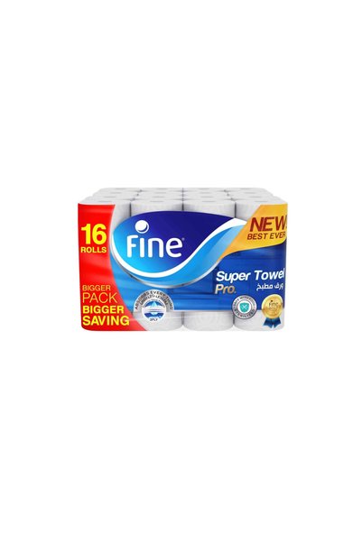 FINE Kitchen Paper Towel 3 Ply 8 x 2 Pc