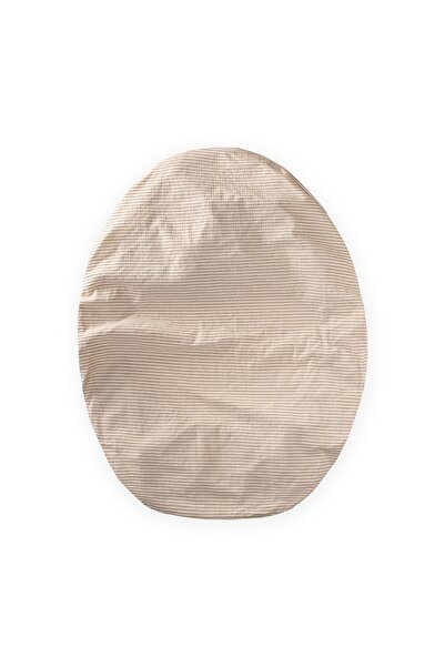 Cigit Muslin Bottom Cover Liquid-Proof 45X70 cm Green Thin Stripes