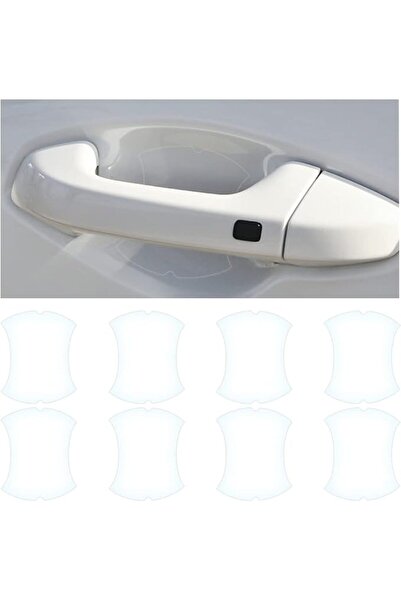 GENERAL Carbon Fiber Car Door Protector - 8PCS Anti-Scratch Film, Non-Marking...