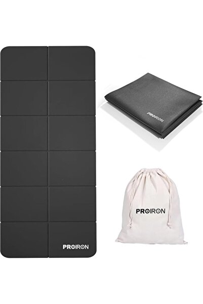 PROIRON Yoga Mat Folding Travel Exercise Mat Non Slip Double-Sided Profession...