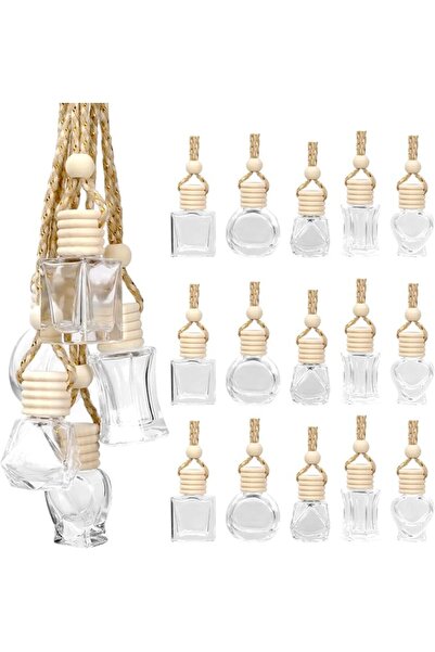 GENERAL 20PCS 5 Shapes 8ML Hanging Car Air Freshener Diffuser Car Air Freshen...