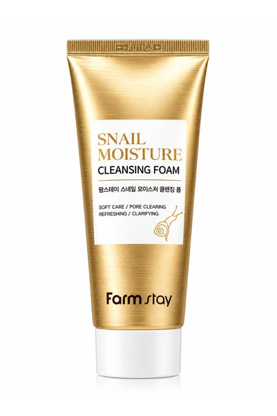 Farmstay Snail Moisturizing Foam Facial Cleanser 100ml