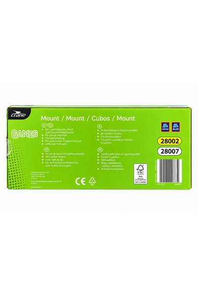 Generic Brand Joc de îndemânare pentru exterior Mount Cubos – Joc de aruncare pentru grădină și parc, cu geantă de transport