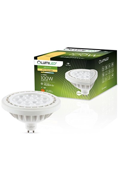 Lumiled Bec LED GU10 Spot ES111 15W = 100W 1521lm 3000K Cald 38 °