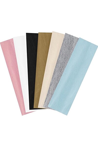 GENERAL 7 Pack Sport Headbands for Women Men (01#)