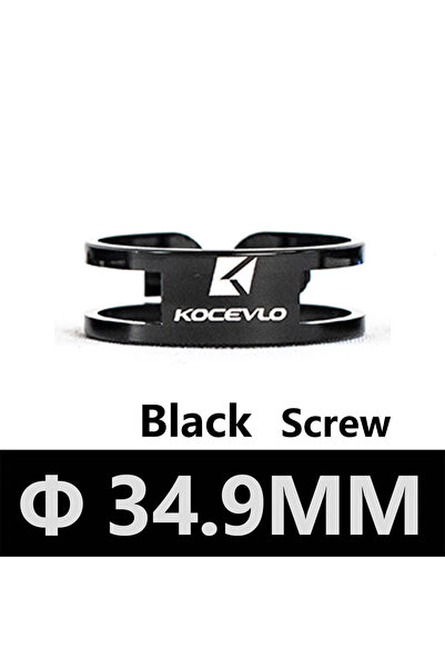 Choice 34.9 black screw KOCEVLO Seatpost Clamp 31.8/34.9mm Aluminium alloy Se...