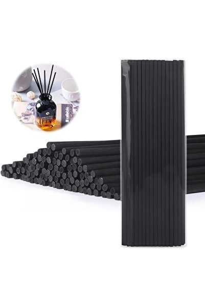 Generic أعواد ناشر العطر، 100 قطعة 20 سم × 3 مم، أعواد ناشر عطرية من خشب الرو...