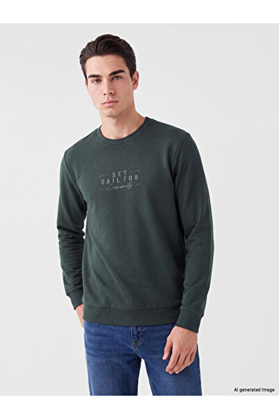LC Waikiki I Zero Roba Collar Printed Men's Sweatshirt from Freezen Store