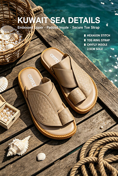 SoftSole KSA شباشب رجالية كلاسيكية بتصميم صحراوي - هيكل متين وقاعدة ممتصة للص...
