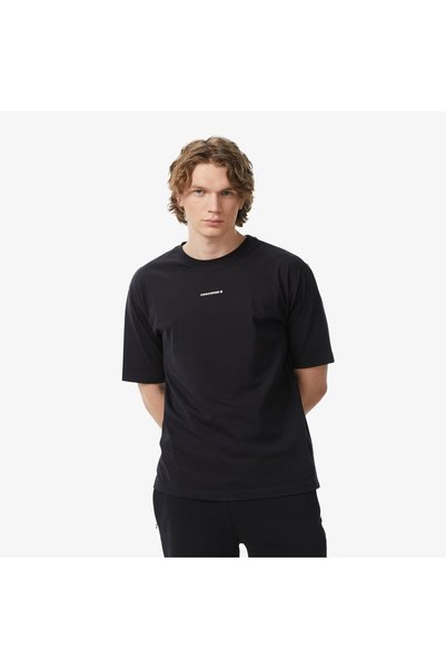 Converse Erkek Siyah Grafik Baskılı T-Shirt
