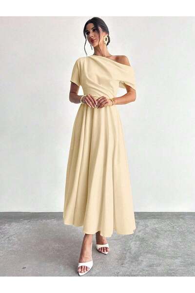 Sheya Maxi dress, beige - M