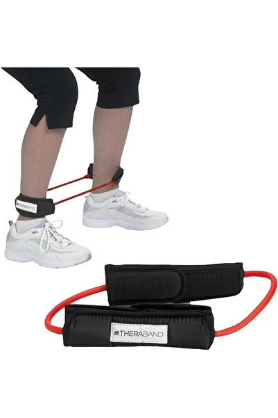 THERABAND Professional Latex Resistance Tubing with Handles For Physical Ther...