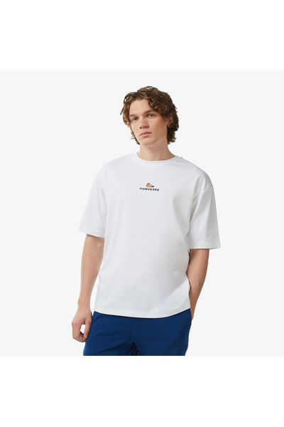 Converse Erkek Beyaz T-Shirt