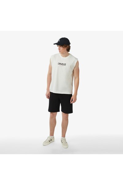 Converse شورت أسود للرجال