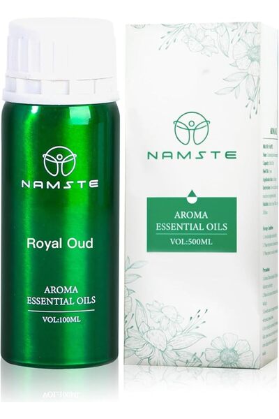 NAMSTE Aroma Essential Oil, 100ml Royal Oud Collection Scents Diffuser Oil, 1...