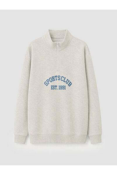 LC Waikiki Quality Parts from Çelebi Store Dik Roba Collar Boys' Sweatshirt
