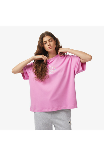 Converse Kadın Pembe T-Shirt