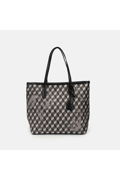LOUP NOIR Classic Vintage Large Capacity Handbag & Crossbody Bag