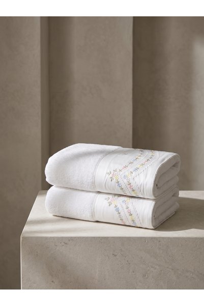 Dantela Set de 2 prosoape brodate Grace 50x90 cm