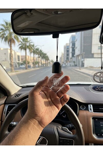 genric تعليقة مضيئة للسيارة بشعار نادي الاتحاد السعودي