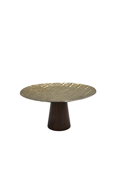 B&D Cake Plate with Base 28 x 28 x 15 CM – Elegant Raised Cake and Dessert Se...