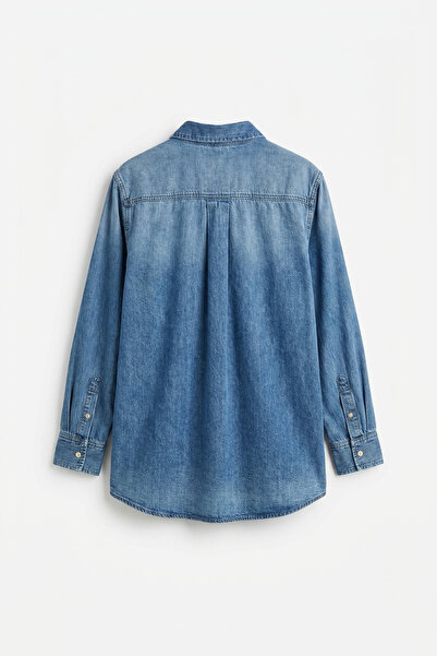 ALLDAY Hidden Placket Shirt Tunic