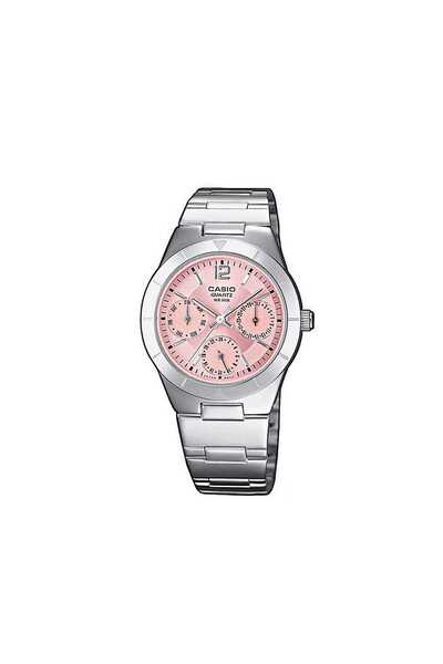 Casio Ρολόι με ασημένιο μπρασελέ LTP-2069D-4AVEG