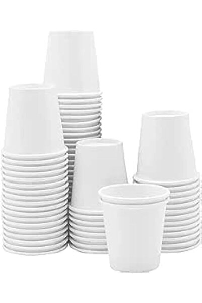 Habbaa White Paper Cups 2oz | Eco Friendly Disposable Cups | Hot & Cold Drink...