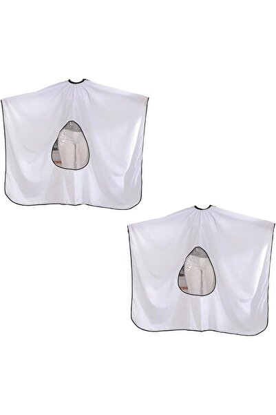 Yelajoy 2 Pack Professional Hairdressing Cape with Phone Window, 160x140cm Ex...