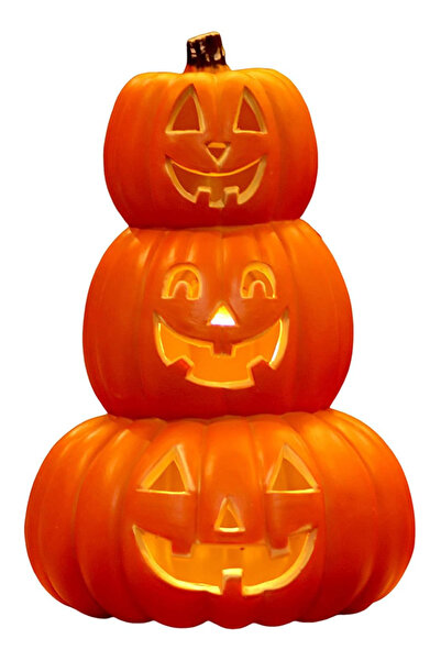 GGEROU LED Light Up Halloween Pumpkin Lantern - Glowing Decor for Home, Yard,...