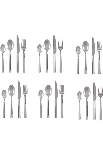 Winsor 24-Piece Stainless Steel Cutlery Set With Stand WR7000-24