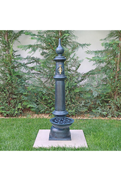 Kala Garden Градински фонтан Флора, алуминиев, сив