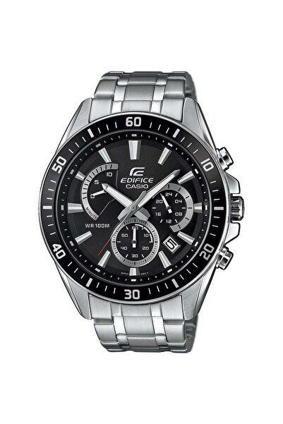 Casio Ρολόι Χρονογράφος Edifice με Ασημένιο Μπρασελέ EFR-552D-1AVUEF