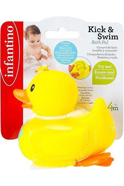 Infantino Kick & Swim Bath Pals - Duck