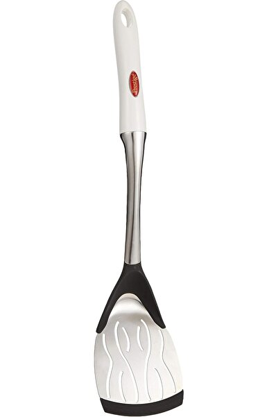Prestige Stainless Steel Slotted Turner | White - PR53211