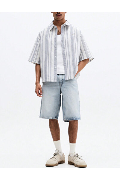 Evendi Shirt, White/Blue