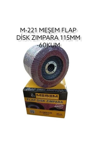 Meşem FLAP DİSK ZİMPARA 60 KUM 221