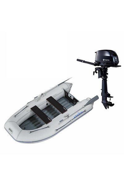 Admiral 270cm Katlanır Şişme Tabanlı Bot + Tohatsu MFS6 DS Deniz Motoru