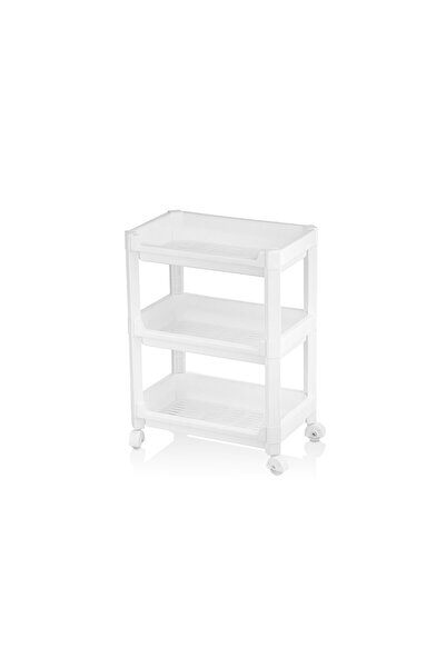 URVE UR-3598 Rafty Geniş Sepet Organizer Düzenleyici 352X220X480MM 3 Katlı Te...