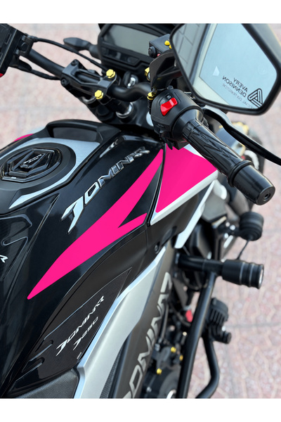 Banxtre Dominar 250/400 için Depo için Ön Orijinal stickerlar (Sağ ve Sol Top...