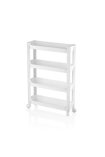 URVE UR-3587 Rafty Sepet Organizer Düzenleyici 465X145X670MM 4 Katlı Tekerlek...