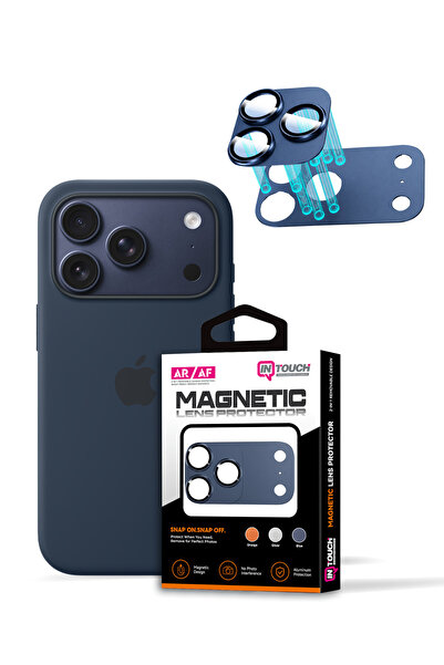 İntouch iPhone 17 Pro Magnetic Lens Protector