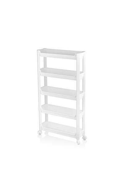 URVE UR-3588 Rafty Sepet Organizer Düzenleyici 465X145X850MM 5 Katlı Tekerlek...