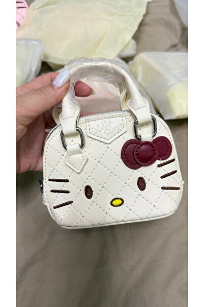 Genel Markalar Hello Kitty kız çoçuk askılı çanta