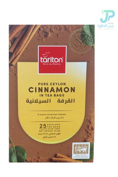tariton pure ceylon cinnamon in tea bags ( 25 bags) القرفة السيلانية