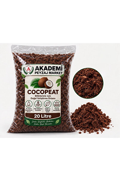 COCOPEAT 20 LİTRE Tohum Ekimi ve Çimlendirme - Saksı Bitkileri ve Balkon Çiçekleri