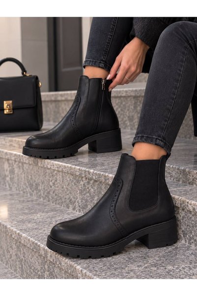 Moldo Shoes Casual Leather boots Ina, Natural Leather